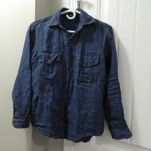 5/$35  Denim blouse Zara